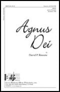 Agnus Dei SSAA choral sheet music cover